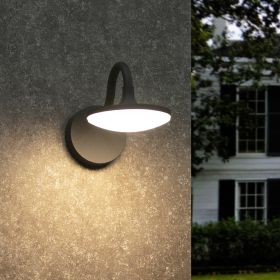 Inowel Outdoor Wall Porch Light Modern Wall Sconce Outdoor LED Exterior Wall Fixtures Mounted Wall Patio Lamps IP54 Waterproof 21805