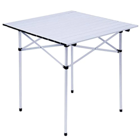 Folding Camp Table Portable Compact Aluminum Outdoor Tables with Carry Bag for Camping
