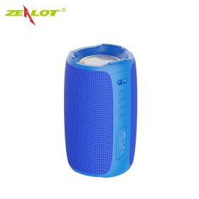S61 Portable Bluetooth Speaker Double Diaphragm Wireless Subwoofer Waterproof Outdoor Sound Box Stereo Music Surround (Color: S61-Blue, Ships From: China)