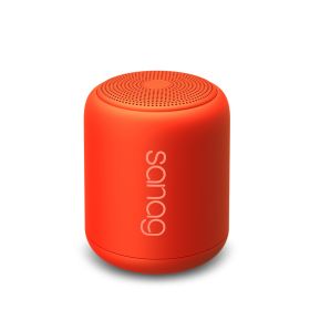 Built-in Noise Reduction Microphone Wireless Speakers Loud Stereo Booming Bass For Home And Outdoor (Color: Red)