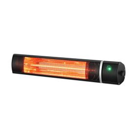 1500W Outdoor Electric Patio Heater with Remote Control (Color: Black)