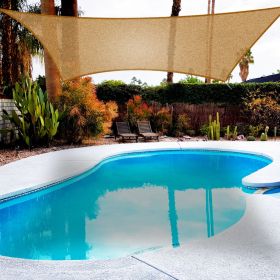 Rectangle Shade Sails Top Canopy 98% UV Block Awning Shelter 185GSM HDPE Patio Cover with Snap Hooks Ropes for Outdoor Garden Backyard (size: 300_500CM)